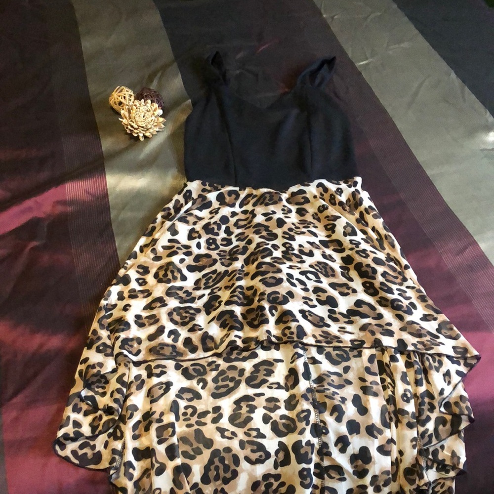 Léopard Print Dress